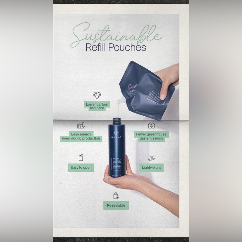 Monat Refill Renew shampoo